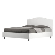Letto Matrimoniale 160x190 cm Senza Rete Dores Bianco Frassino