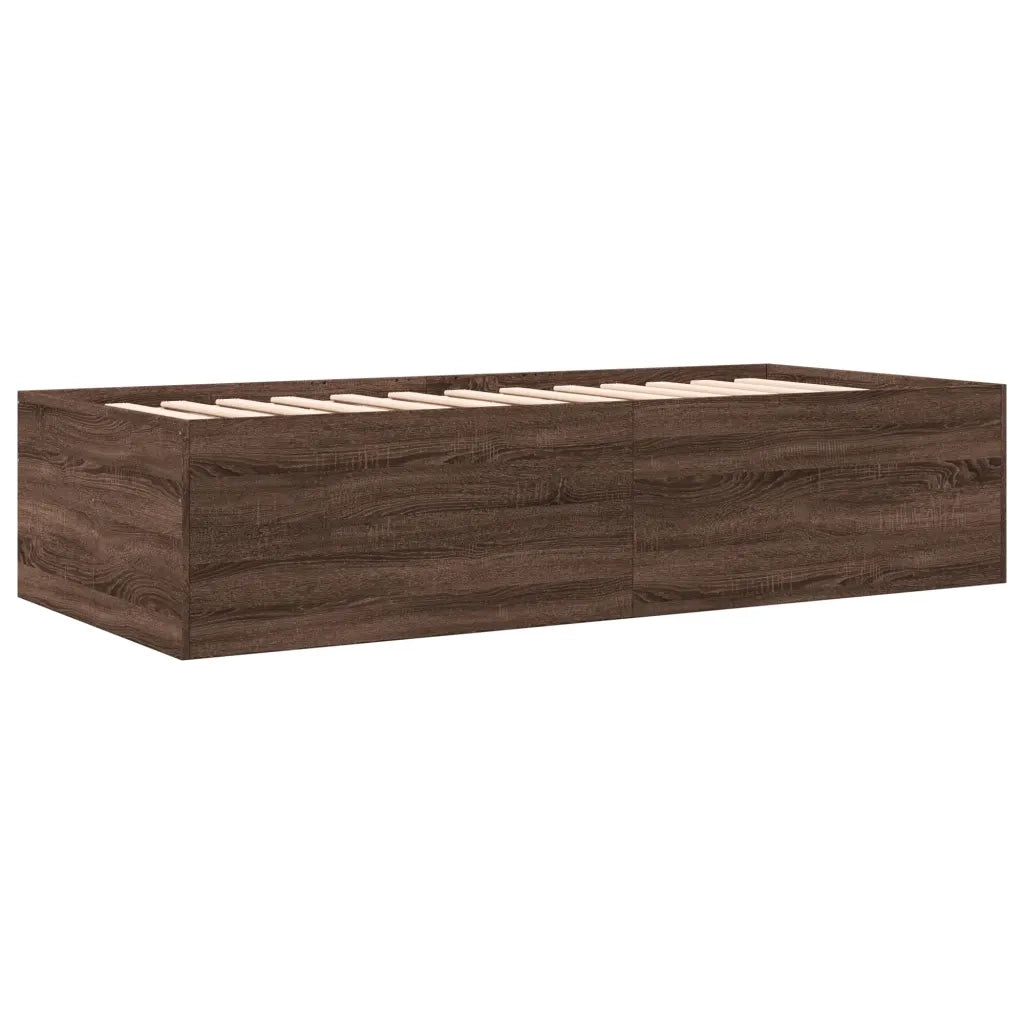 Divano Letto con Cassetti senza Materasso 90x200 cm
