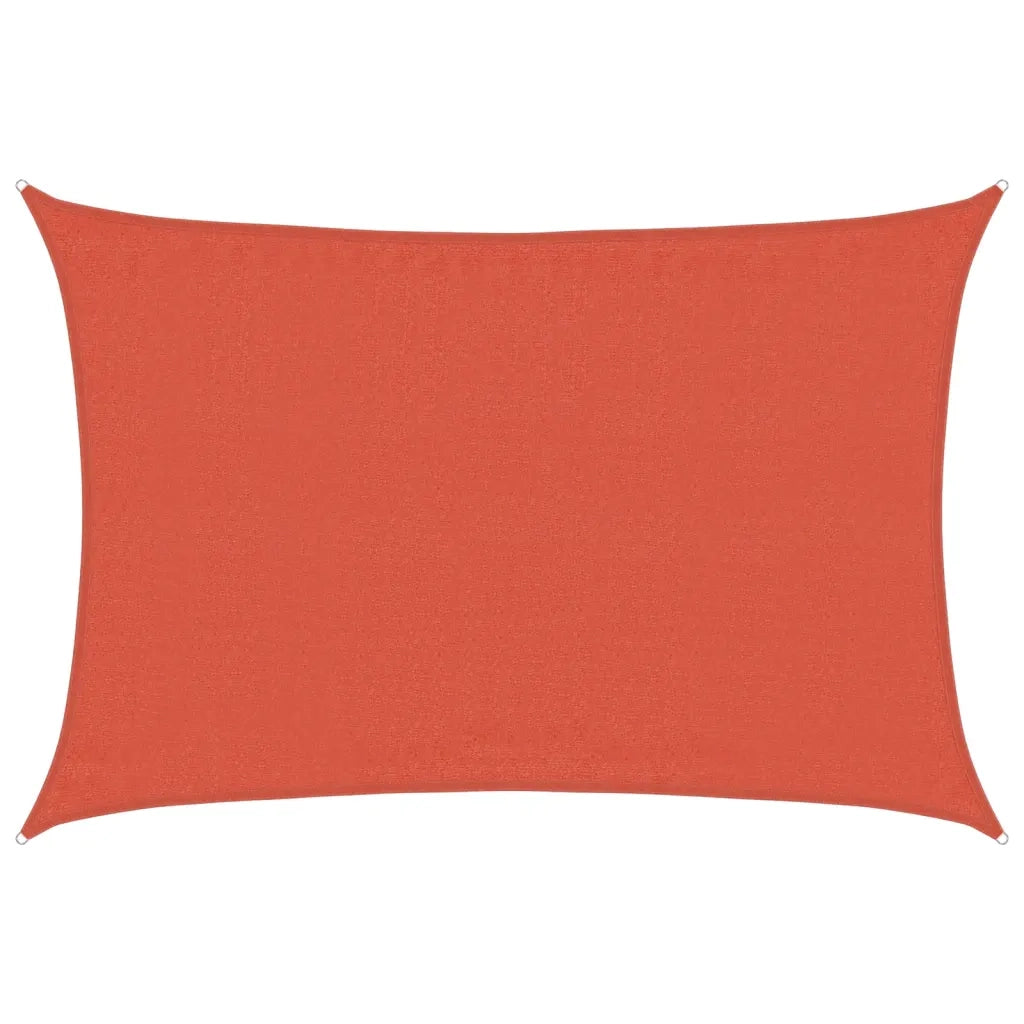 Vela Parasole 160 g/m² Rettangolare Terracotta 3,5x4,5 m HDPE 311351