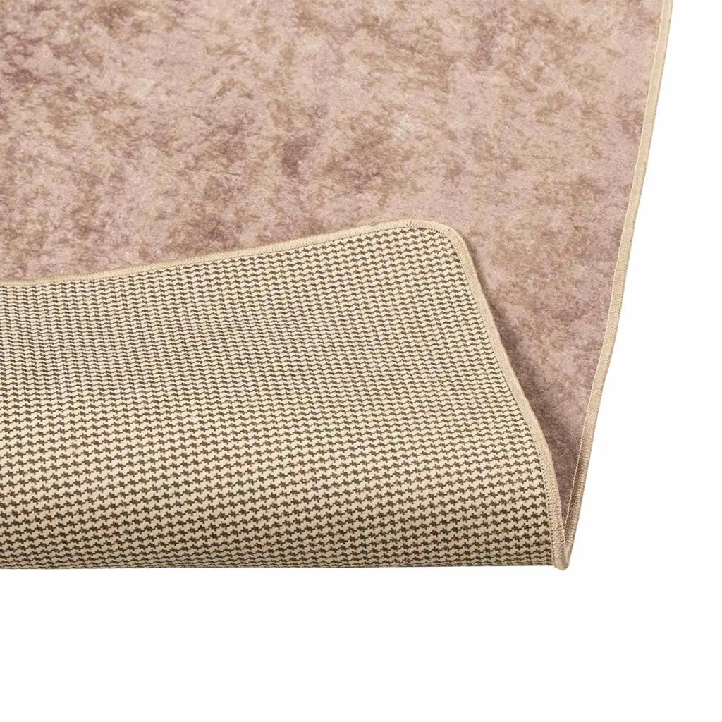 Runner Tappeto MARSA Sabbia 80 x 300 cm Poliestere e PVC 42023114