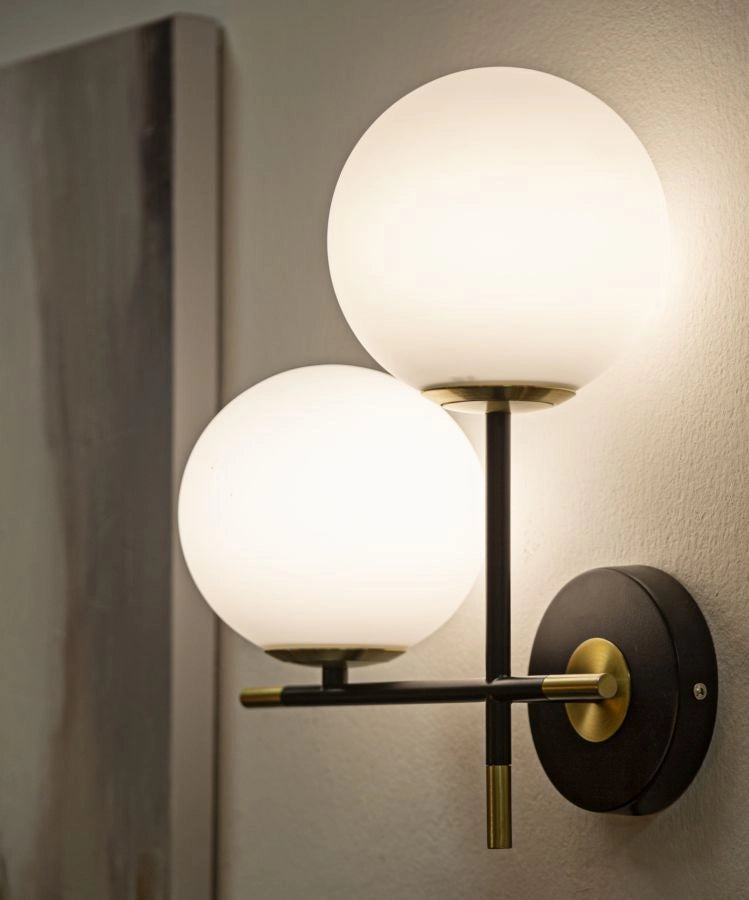 LAMPADA DA MURO DARKY DOUBLE CM 30x17x35