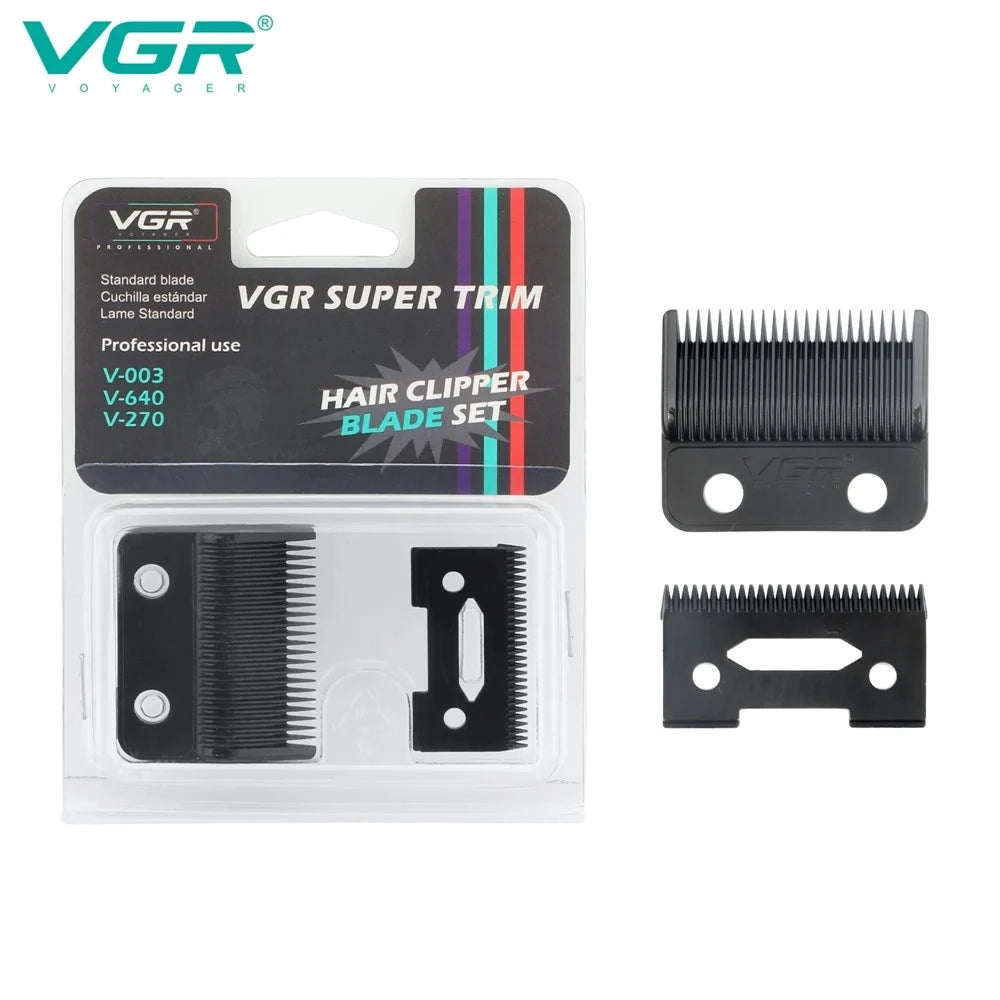 Trade Shop - Vgr Lame Di Ricambio Professionali V-003 V-640 V-270 – Hair Clipper Barber -