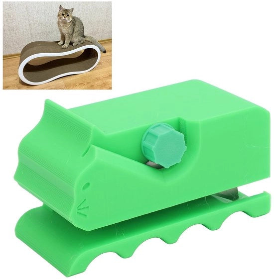 Snipatore in Cartone per Rasoi per Gatti in Verde