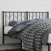 Testiera di Ricambio in Metallo Nero 150 cm 374471