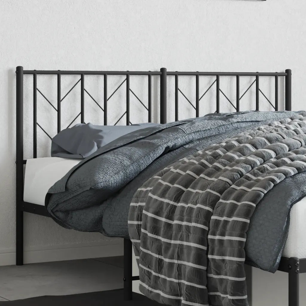 Testiera di Ricambio in Metallo Nero 150 cm 374471