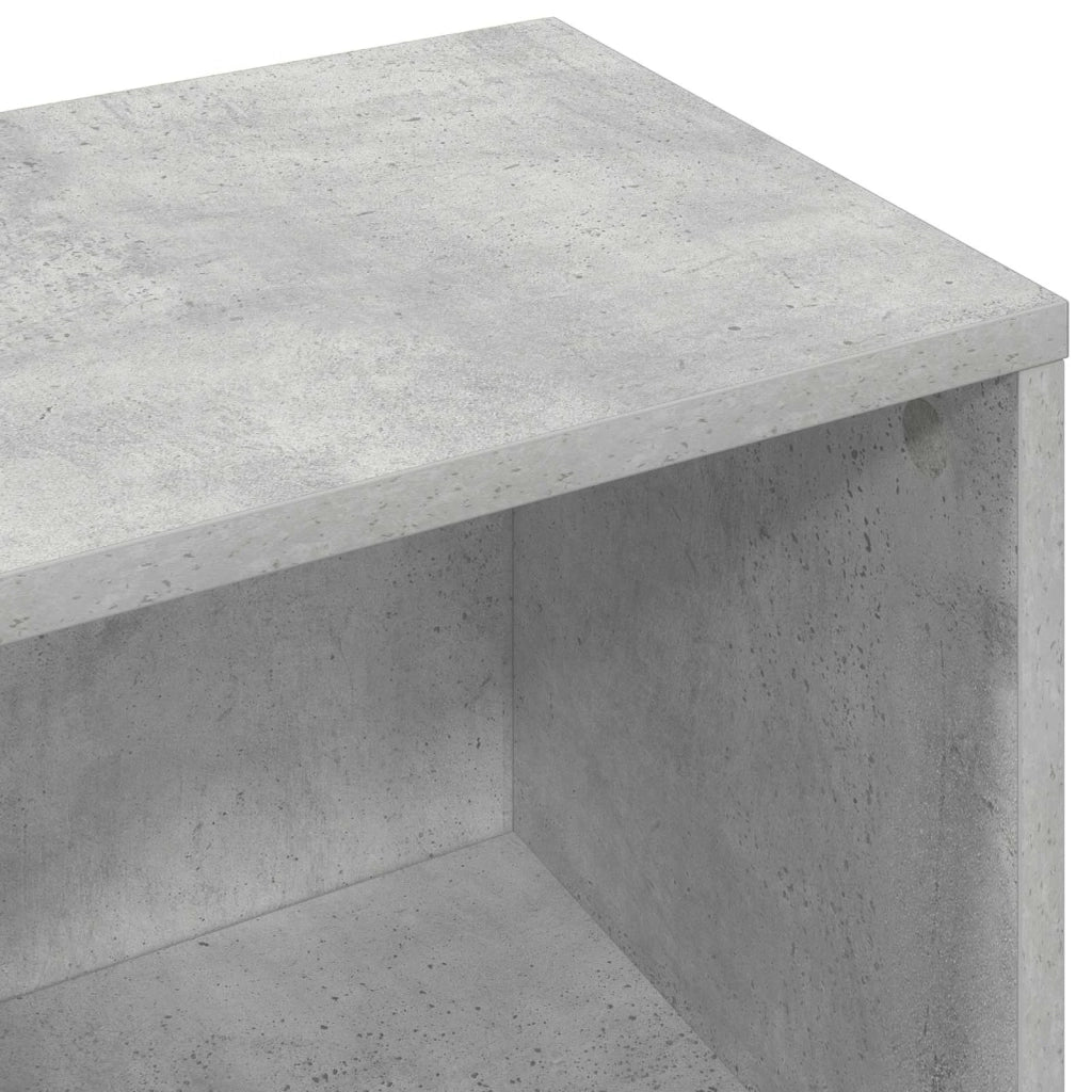 Credenza | Madia | Buffet da pranzo | Armadio da pranzo con cassetto Grigio cemento 73,5 x 22,5 x 53,5 cm