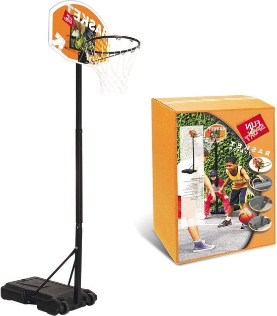 Corrimano per cestino da basket da gioco per bambini - altezza 165-205 cm - Mondo 18294