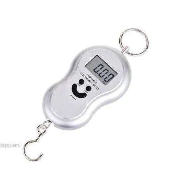 Bilancia da Viaggio 40KG Pesa Valigia Valigie Bagagli Digitale Portatile LCD