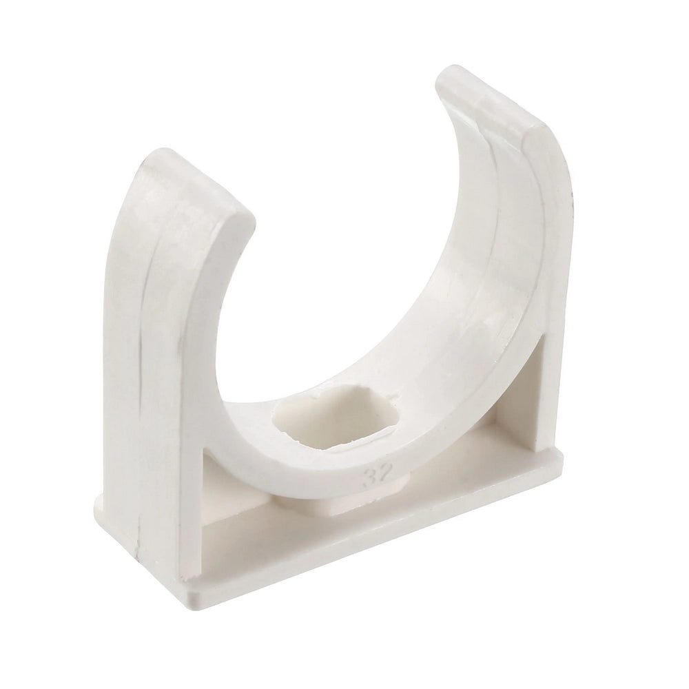 Aquariumline Staffa portatubo in PVC bianco Ø50mm