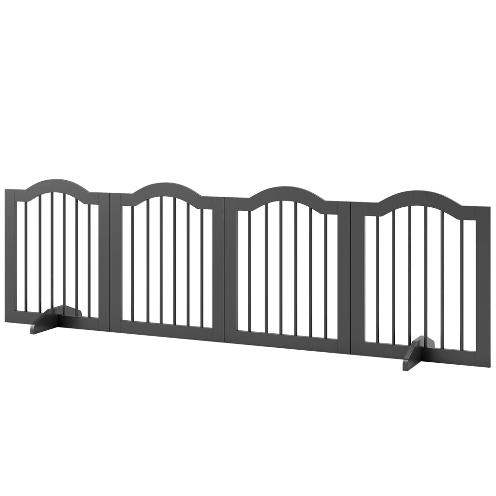 Cancello per Cani ¨C Minimal ¨C Nero 208x29.5x61 cm