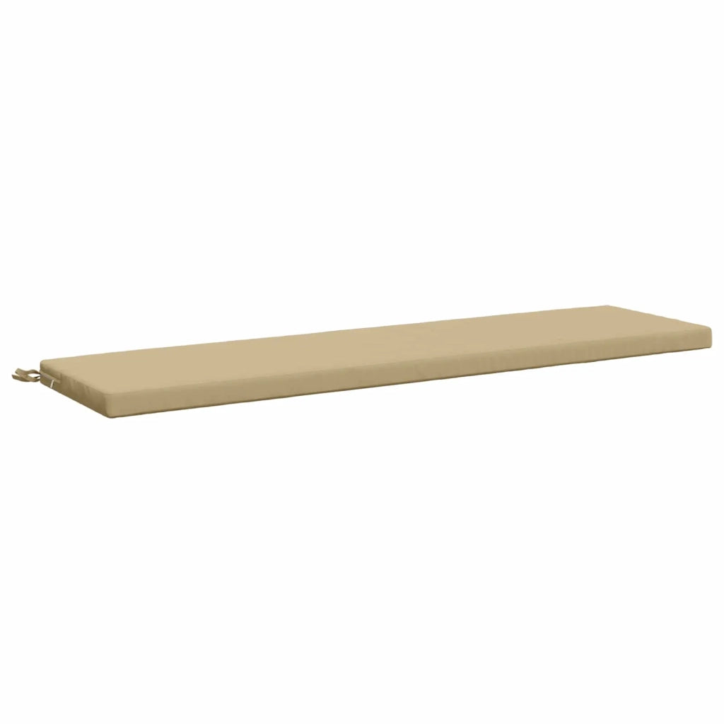 Cuscini per Panchina a 2 Pezzi SOEST 2 pz 100% Poliestere Beige 948991
