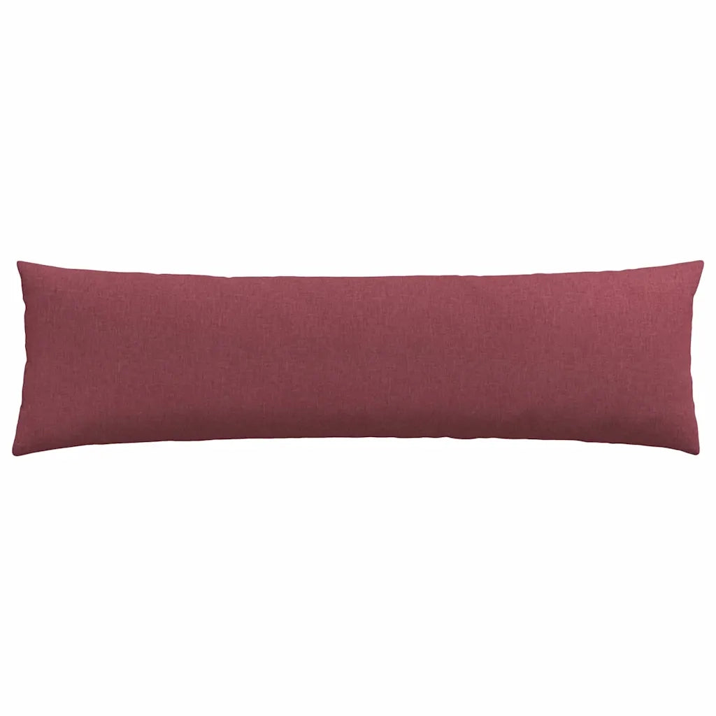 Cuscini da Divano 2 pcs Rosso Vino 145 x 40 cm Tessuto 42013828