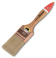 PENNELLESSA M.LEGNO 537 CINGHIALE - SETOLA BIONDA MM 70X65- 12 pezzi