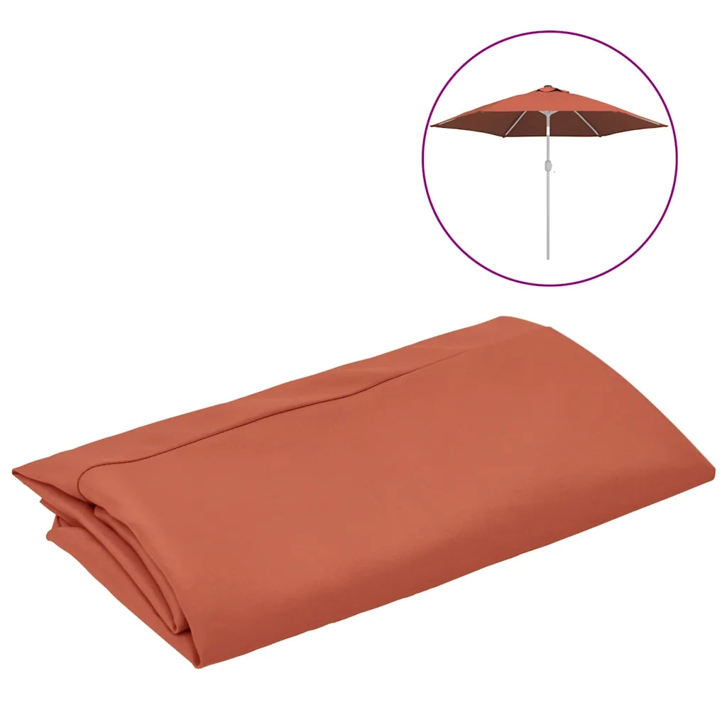 Telo di Ricambio per Ombrellone Terracotta 300 cm CFW5189724