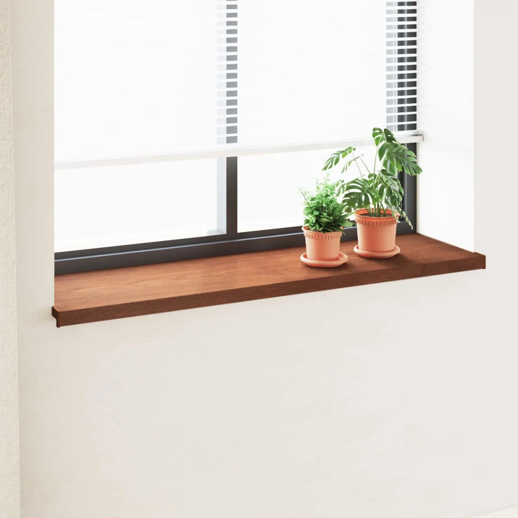 Soglia della Finestra Legno Marrone 160 x 40 x 4,5 cm PVC CFW7275691