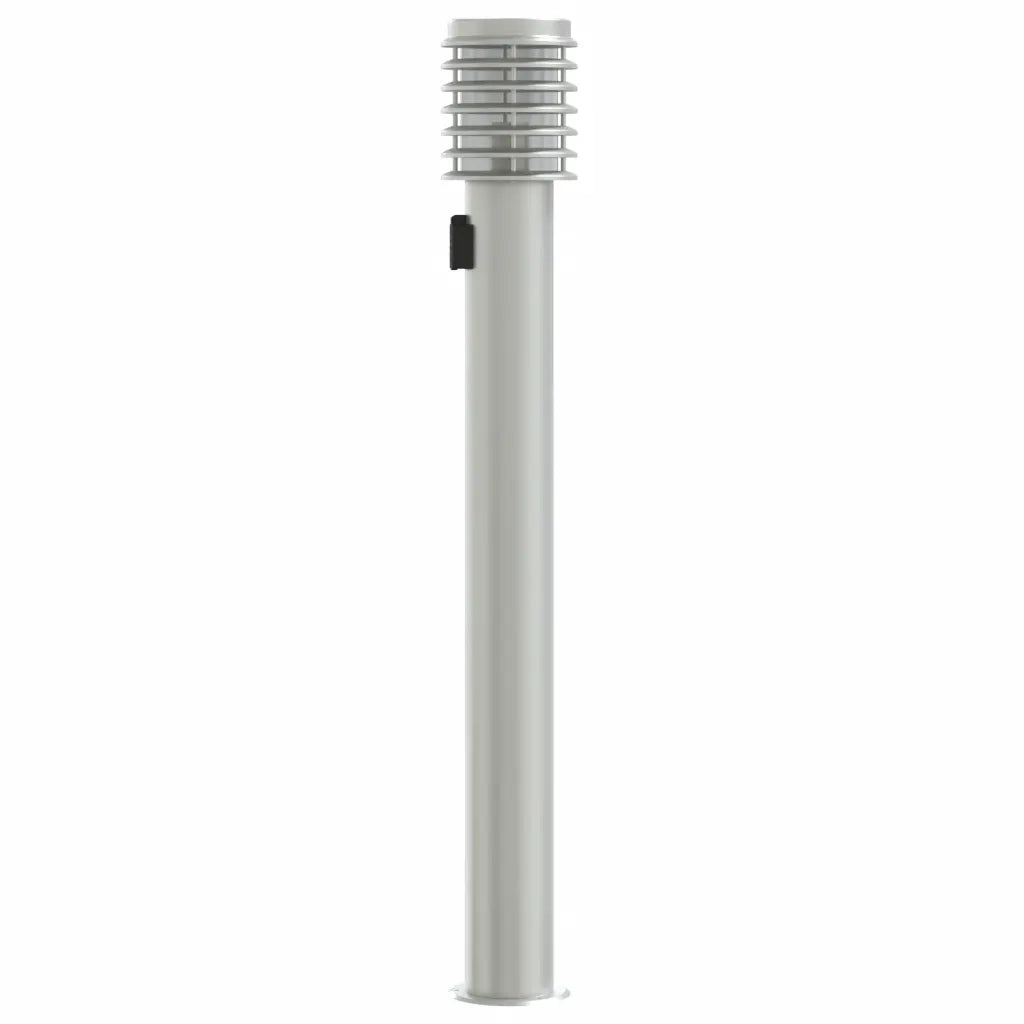 Lampada da Terra per Esterni Presa Argento 110 cm in Acciaio 4006375