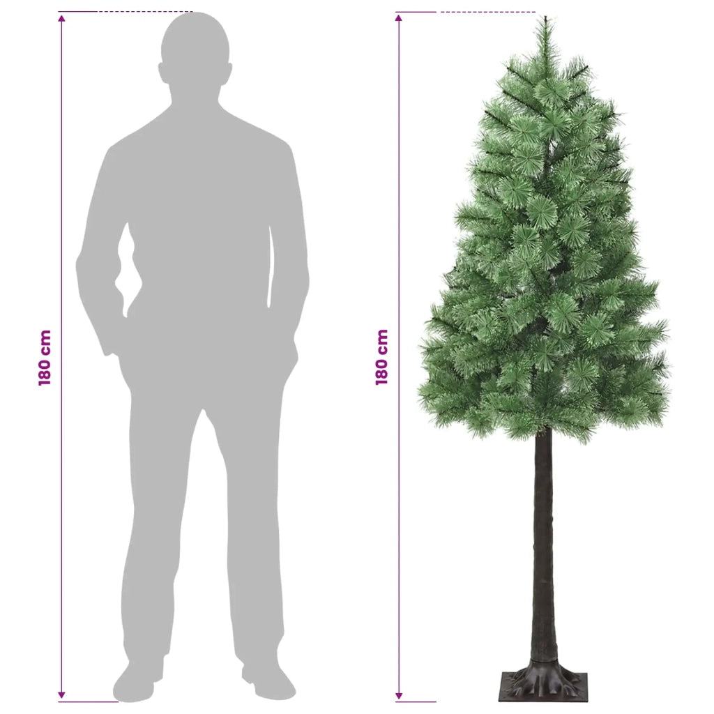 Albero di Natale Artificiale con Rami Pieghevoli 180 cm 42055635