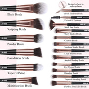 Set di Pennelli per Trucco Premium