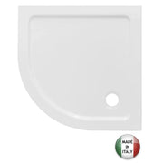 Piatto doccia 80x80 cm mr flat angolare