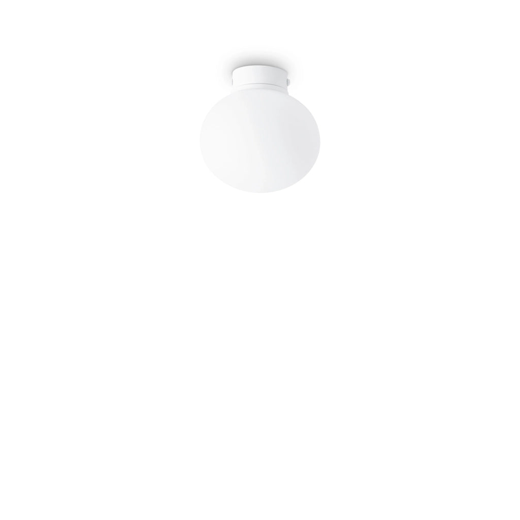 Plafoniera Contemporanea Cotton Metallo Bianco 1 Luce G9 4W Ip20