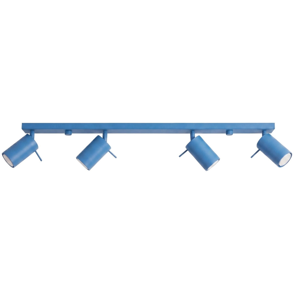 Plafoniera RING 4L azzurro