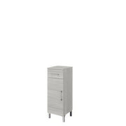 Mobile Base con Anta Reversibile e 1 Cassetto Finitura Rovere Grigio Savini Due Rubino 4430D