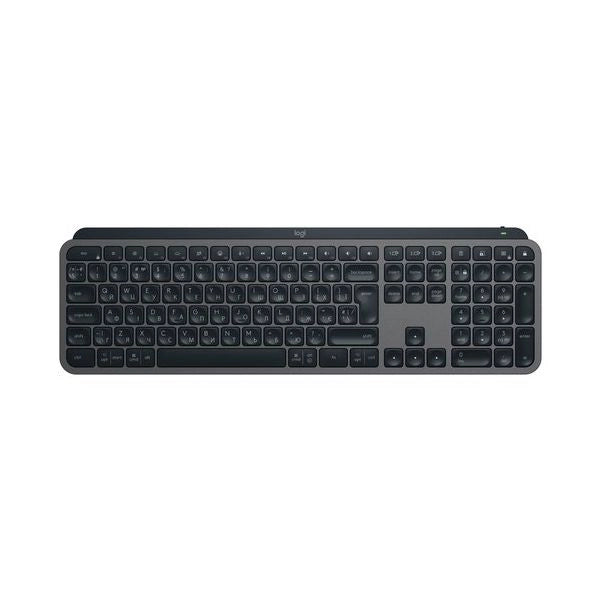 Logitech mx keys s tastiera universale rf senza fili + bluetooth qwerty italiano grafite - 920-011575