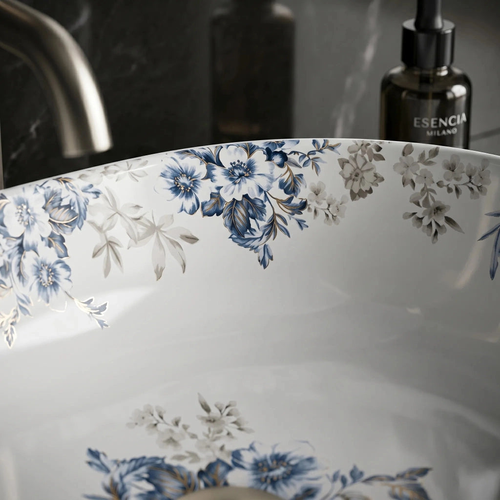 Lavabo Da Appoggio Rea Veronica Shiny