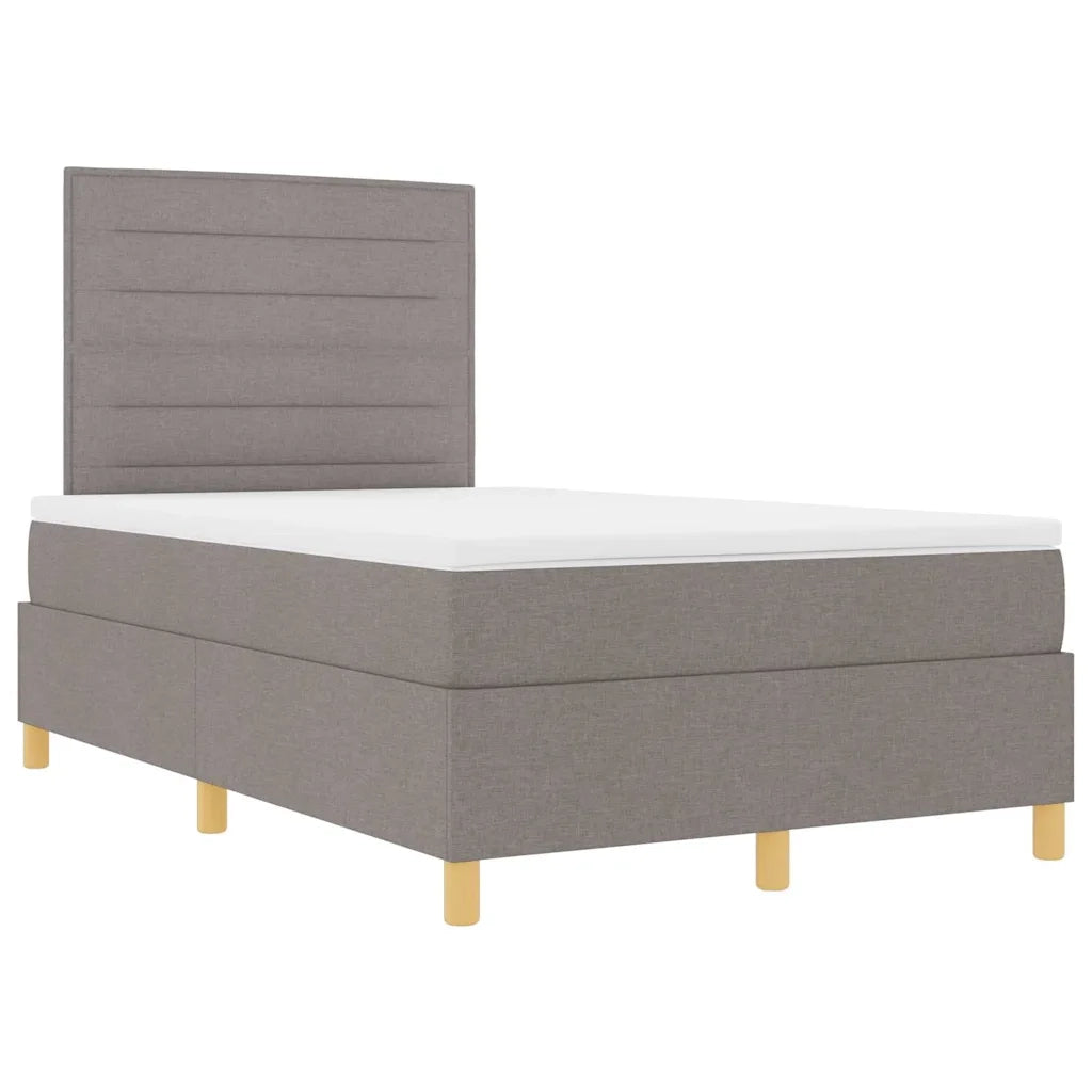Letto a Sorgente LED con materasso Talpa 120 x 200 cm Tessuto