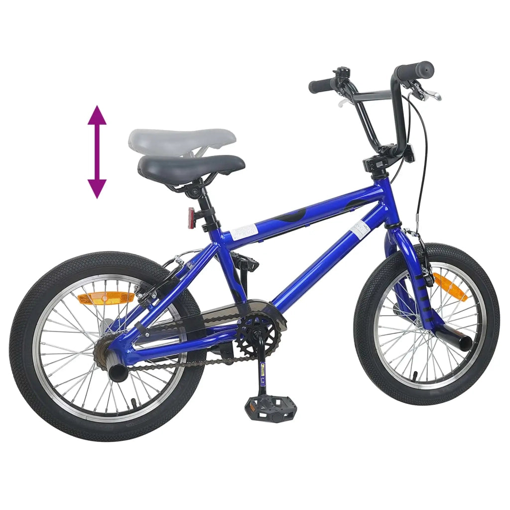 BMX 16 Pollici per 5-8 anni Blu Scuro