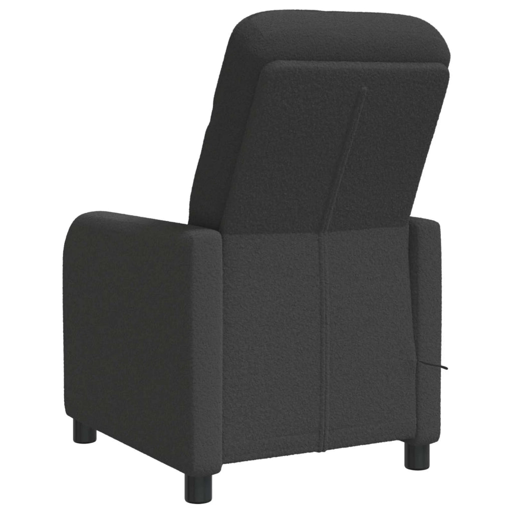 Divano Sedia-Poltrona Massaggiante Grigio Scuro Boucl¨¦