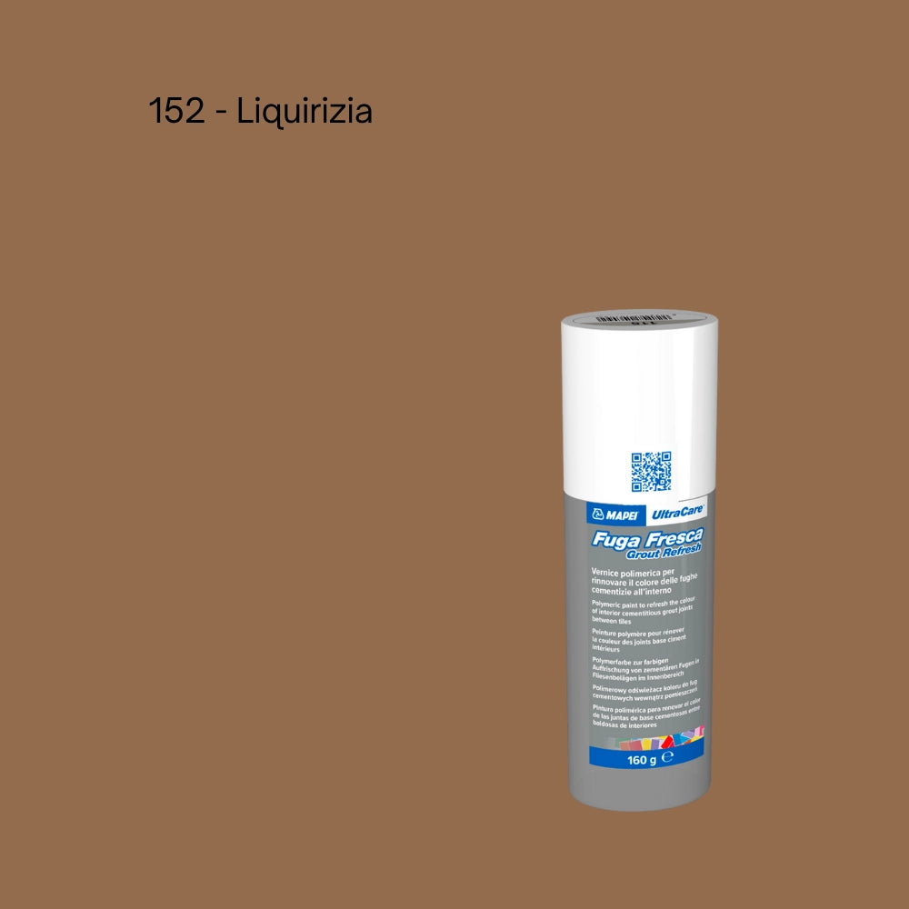 Rinnovo fughe sbiadite ripristinare pavimento ultracare fuga fresca 160 gr *** colore- liquirizia - 152, confezione 1