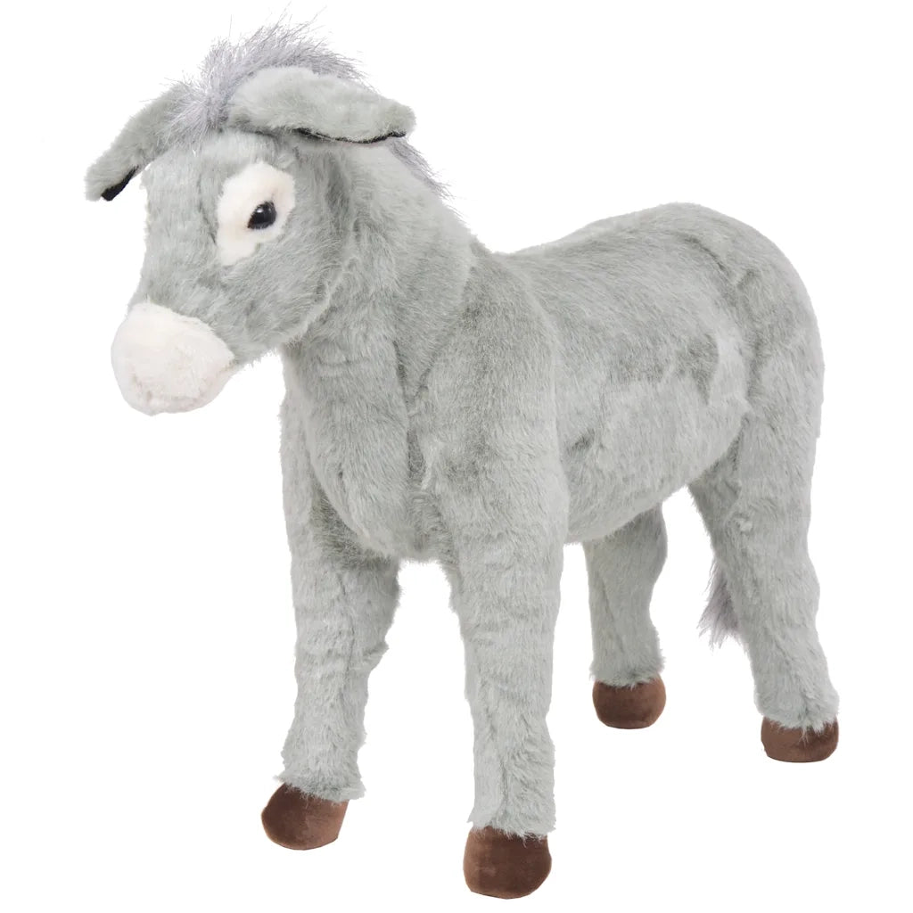 Asino in Peluche in Piedi Grigio XXL 91343