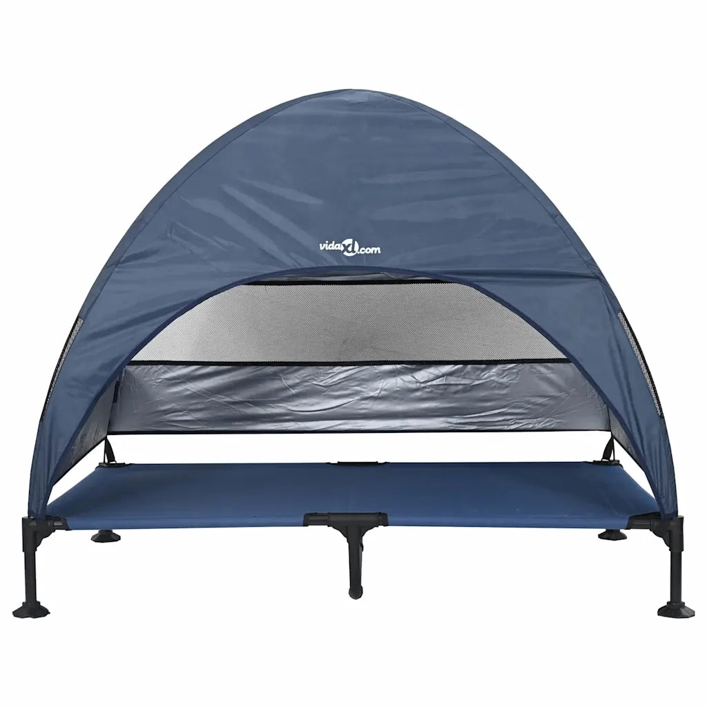 Letto per Cani Elevato Blu navy 127 x 81 x 108 cm CFW4173246