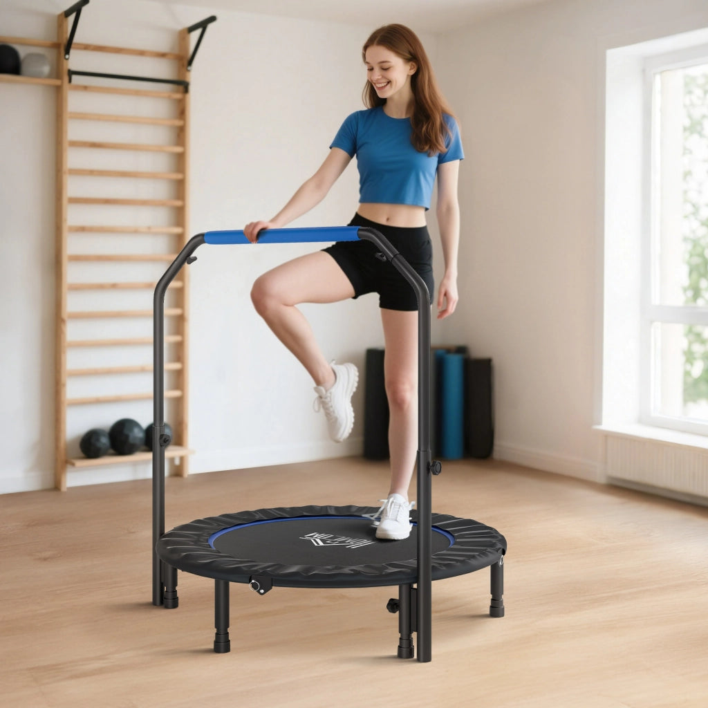 Letto a Soppalco Pieghevole ¨C Minimal ¨C Blu e Nero ?114 cm