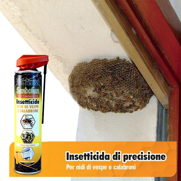 Vespicida 400 ml con ugello di precisione
