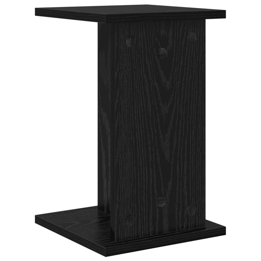 Supporto per piante Rovere Nero 25 x 25,5 x 40,5 cm 899676