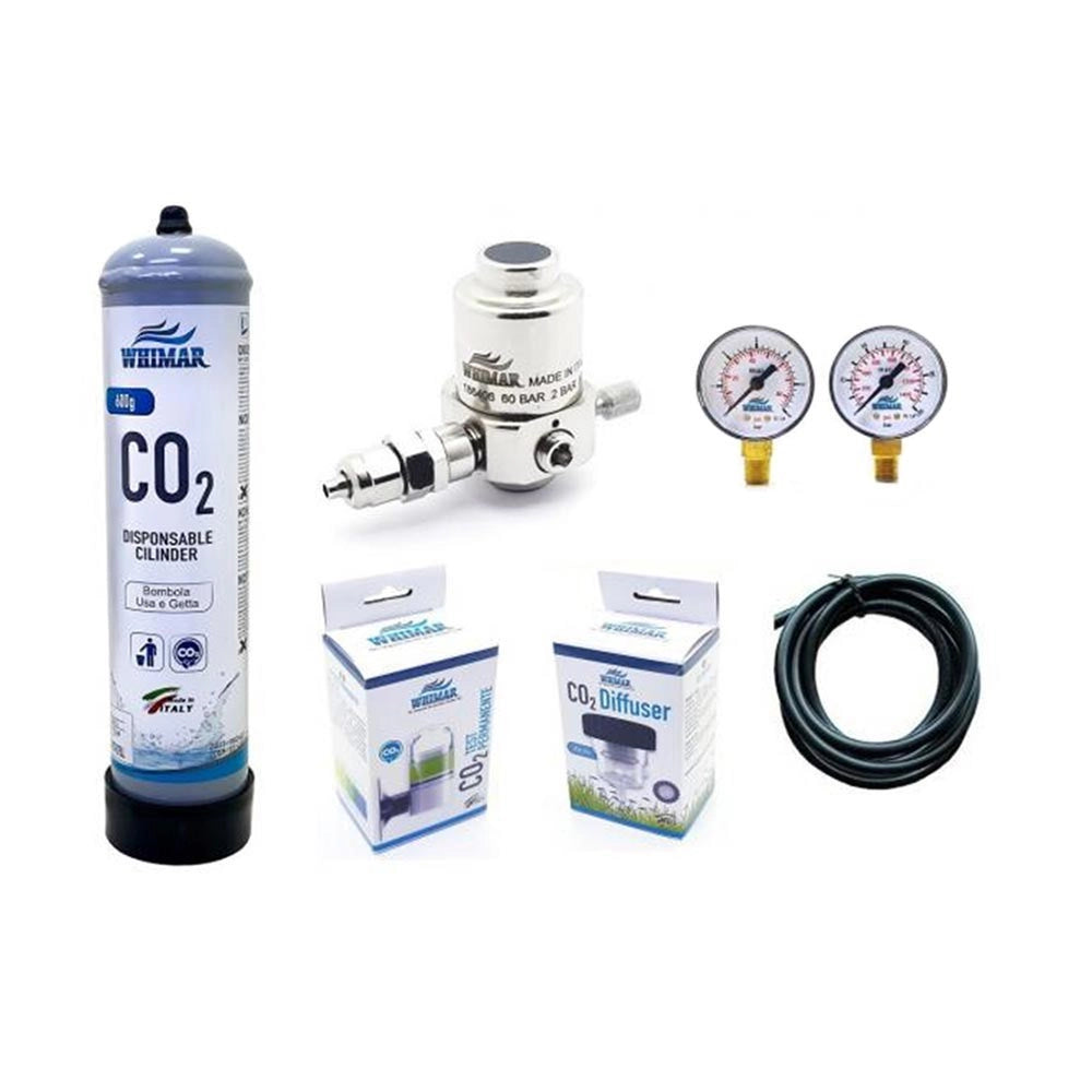 Whimar Genius CO2 System 600gr versione Complete con diffusore e manometri