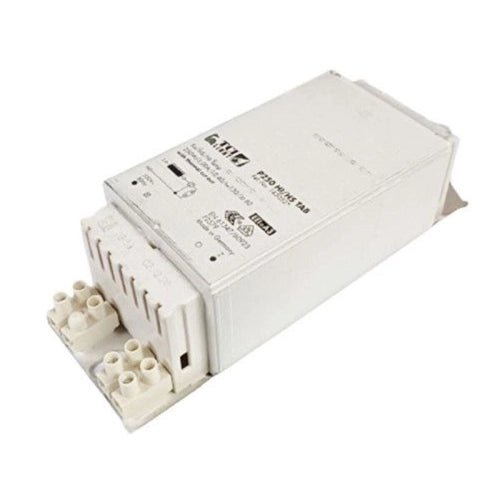 ALIMENTATORE PER LAMPADE IODURI METALLICI E SODIO ALTA PRESSIONE 250W CON MORSETTI A VITE P 250 HI-HS