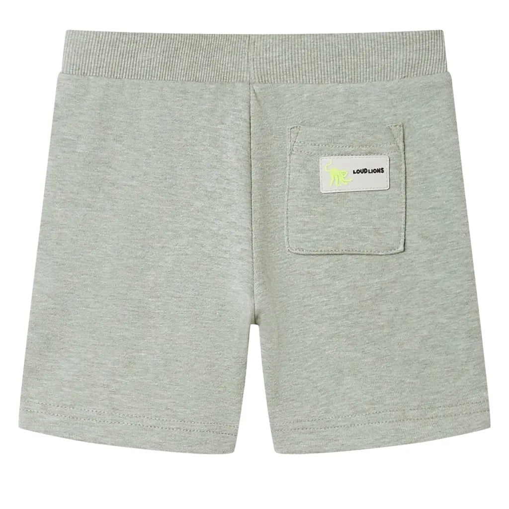 Pantaloncini per Bambini con Coulisse Cachi Chiaro M¨¦lange 140 CFW7588235