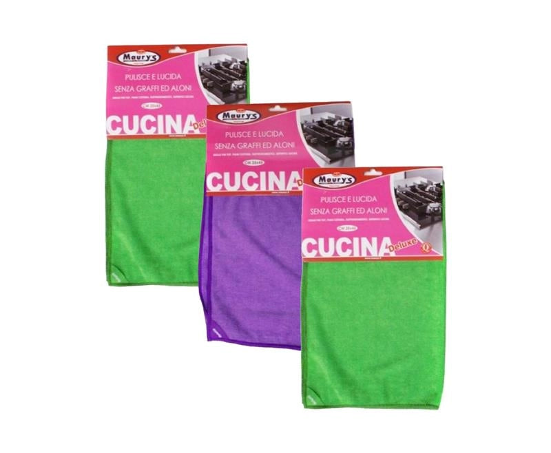 KIT SET 3 PZ MAURY'S PANNO PER LA CUCINA 35X45CM