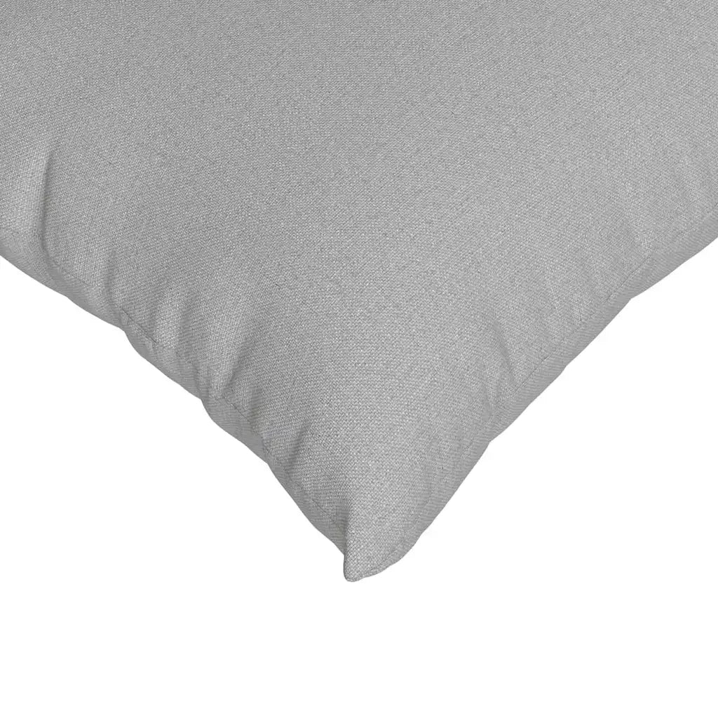 Cuscini da Divano 2 pcs Grigio Nuvola 80 x 80 cm Tessuto 42014053