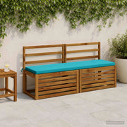 Cuscini per Panchina a 2 Pezzi SOEST 2 pz 100% Poliestere 948961