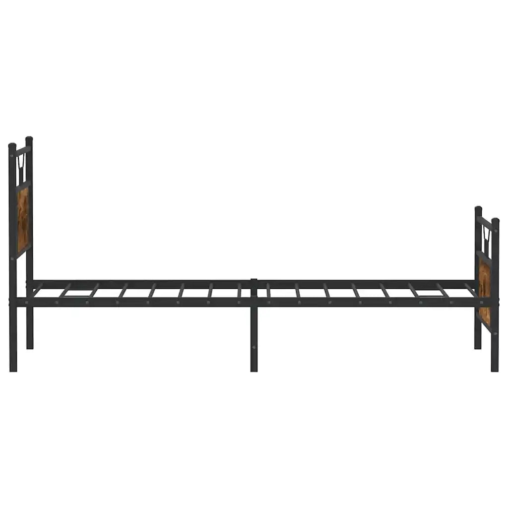Giroletto senza Materasso Rovere Fumo 80x200 cm in Truciolato 4106752