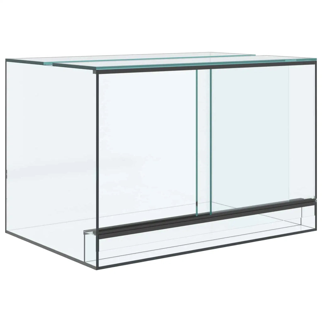 Terrario con archiviazione Trasparente 60 x 40 x 40 cm Vetro