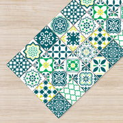 Tappeto passatoia antiscivolo made in Italy diversi modelli 50x280cm - Verde