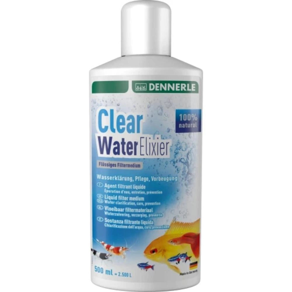 Dennerle Clear Water Elixier - chiarificatore d' acqua Formato: 500 ml