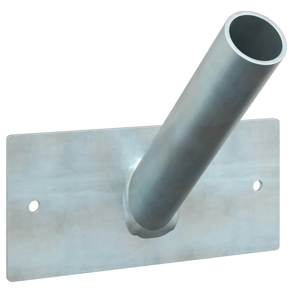 Supporto per Bandiera Argento 13 x 6 x 0,2 cm Acciaio 4106549