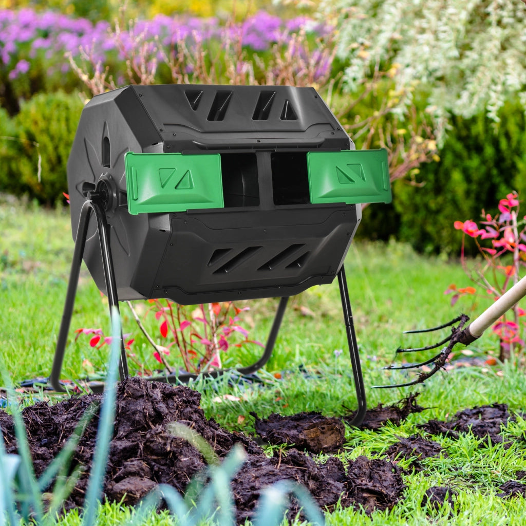 Compostatore da Giardino ¨C Zephmum ¨C 71x65x96 cm