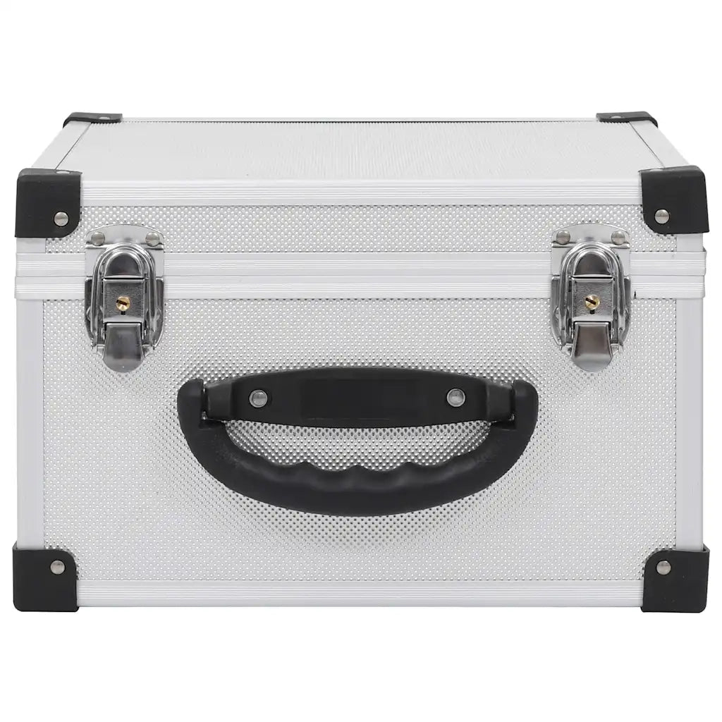 Custodia CD per 40 CD in Alluminio ABS Argento 91858